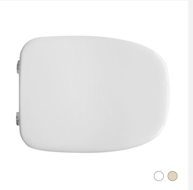 Sedile WC Square Bianco