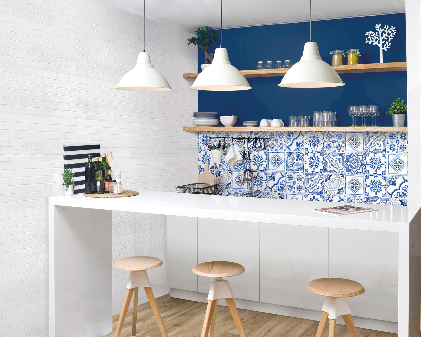 Vietri Azzurro 22x22 Savoia Italia