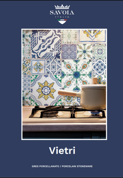 Vietri Decoro Minori 34x34 Savoia Italia