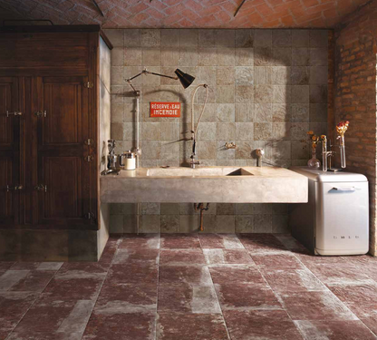 Molo Audace Rosso d'Amante 20X20 R10 Cir Ceramiche