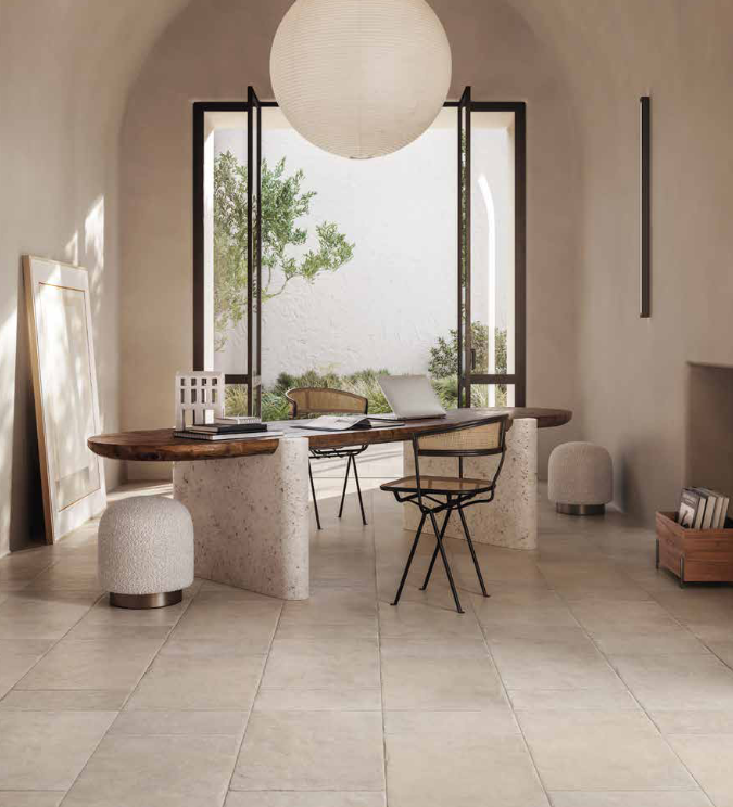 Di pietra Runi avorio 10x40 Cir ceramiche