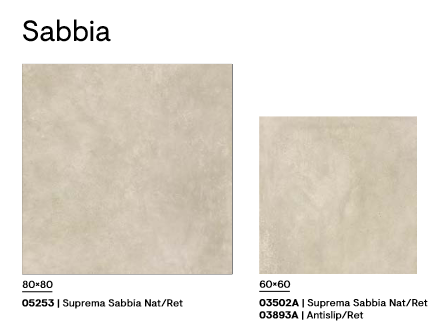 Suprema Sabbia Nat./Rett. 60x60 Piemme Ceramiche