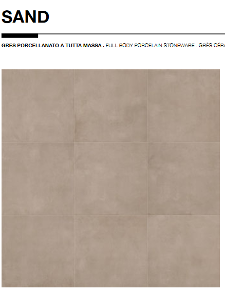 Infinity sand Rett. 60x120 Cercom ceramiche