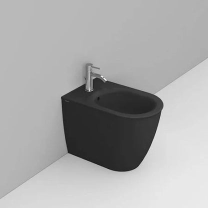 Mayka Bidet filo muro BTW nero opaco Dolomite