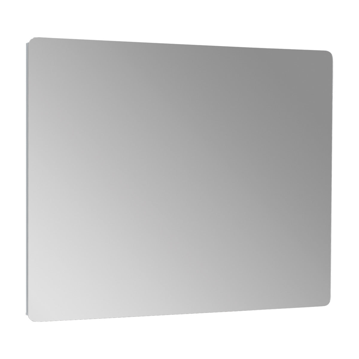 ROUND SPECCHIO CON ANGOLI STONDATI 80X70