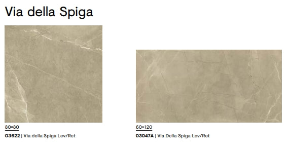 Elegance Via Della Spiga Lev./Rett. 60x120 Piemme Ceramiche