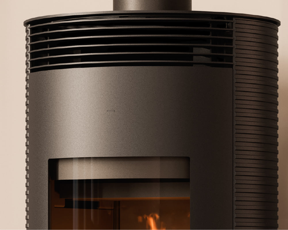 Spin 9 Wood Air Stufa a Legna 9 Kw Ad Aria CADEL