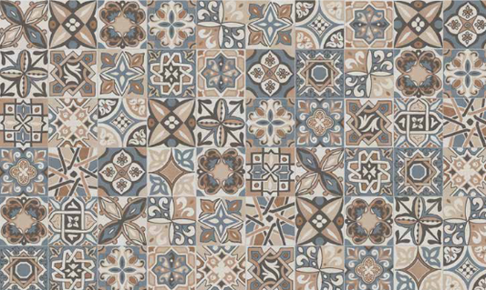 Italica Terra classica mix blu 20x20 Cir ceramiche