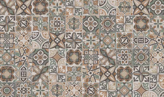 Italica Terra classica mix verde 20x20 Cir ceramiche