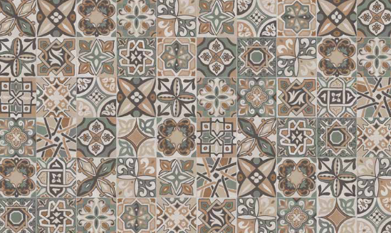Italica Terra Classica Mix Verde 20x20 Cir Ceramiche