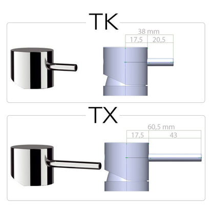 Tokyo TX Miscelatore Bidet Cromo Daniel