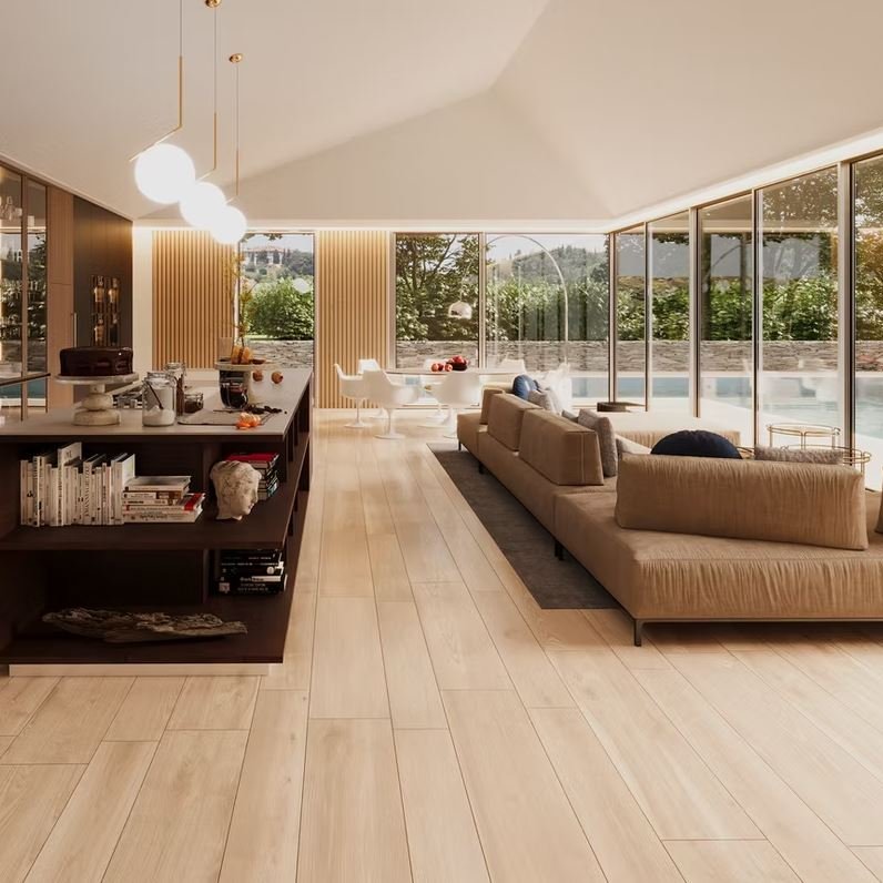 Facewood Miele Rett 20x120 Arpa Ceramiche