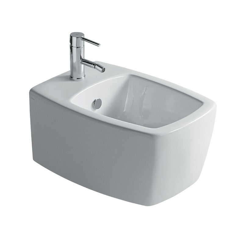 SA02 Bidet Sospeso Bianco Galassia