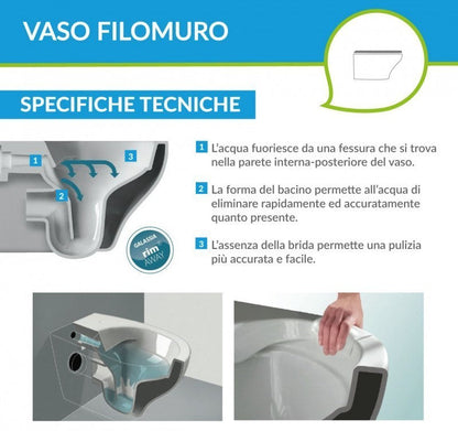 Dream Vaso Senza Brida 52 Bianco Galassia