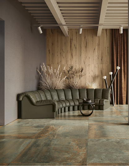 Costruire Metallo Verde 30X60 Rett. R10 Serenissima Ceramiche