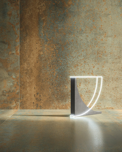 Costruire Metallo Verde 80X180 Rett. R10 Serenissima Ceramiche