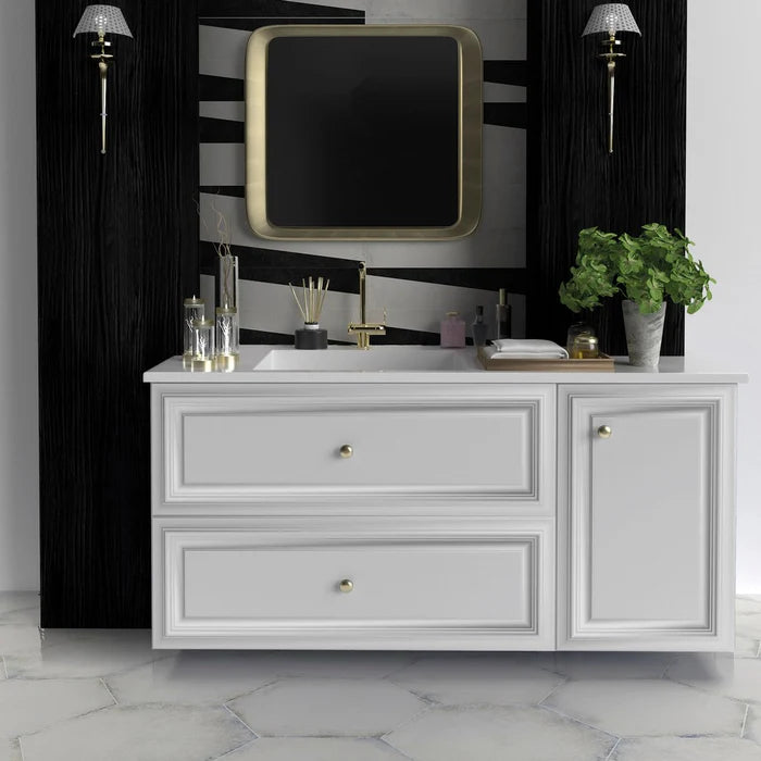 Vietri Esagono Bianco 40x35 Savoia Italia