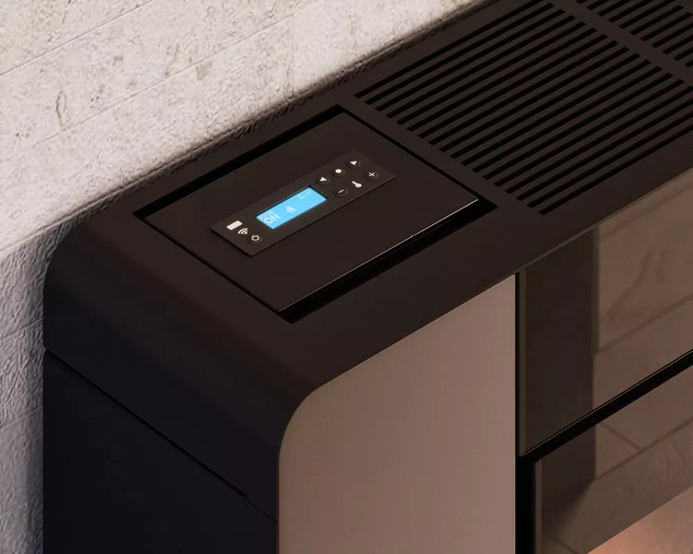 Elle Plus 9 Flexit Metallo Light Bronze Stufa a Pellet 8,5 Kw Canalizzata Ad Aria CADEL