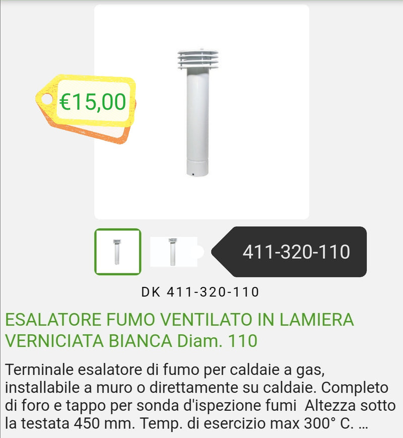 Esalatore Fumi 110