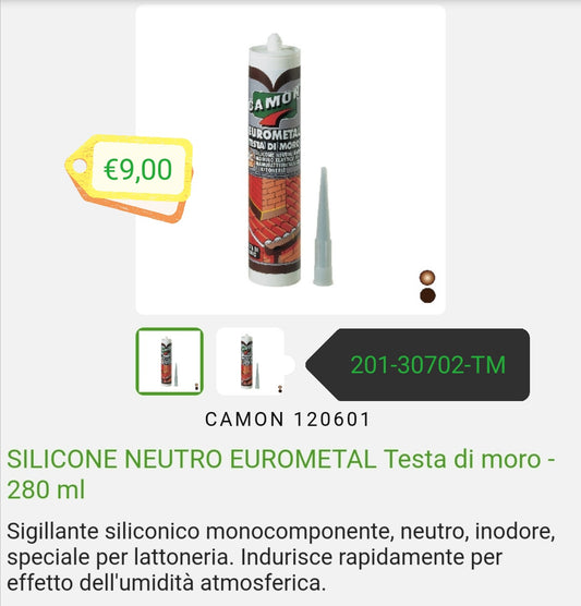 Silicone Testa di Moro