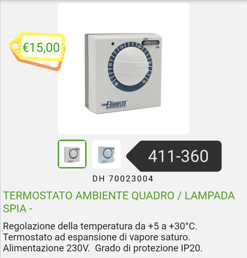 Termostato Ambiente